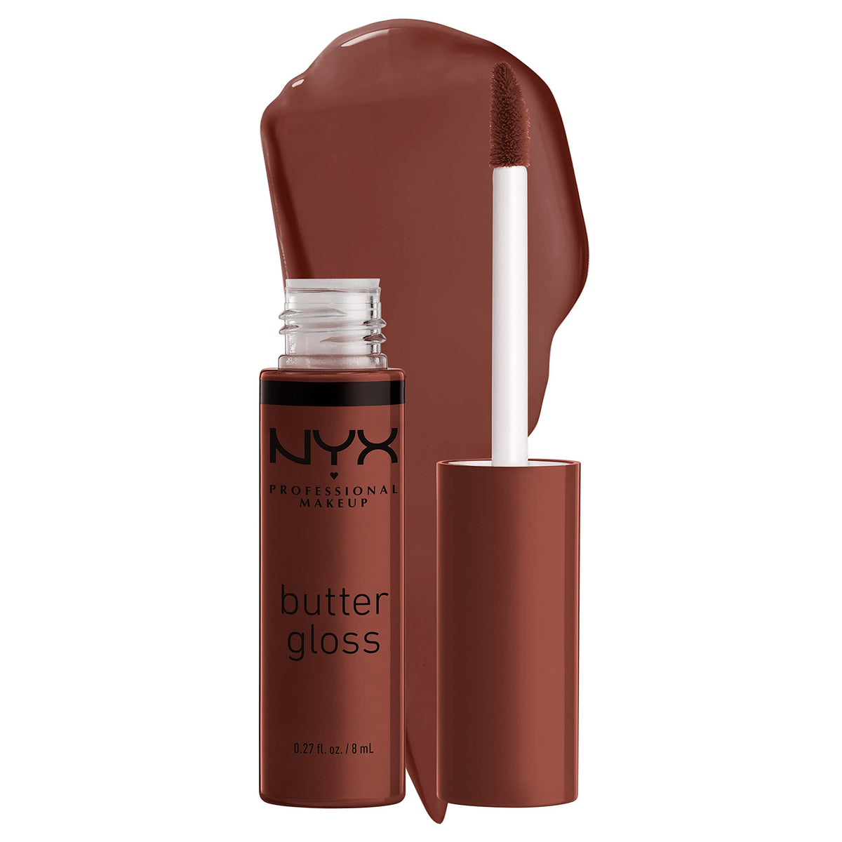 NYX PROFESSIONAL MAKEUP Butter Gloss, Non-Sticky Lip Gloss - Red Velvet (Deep Red)