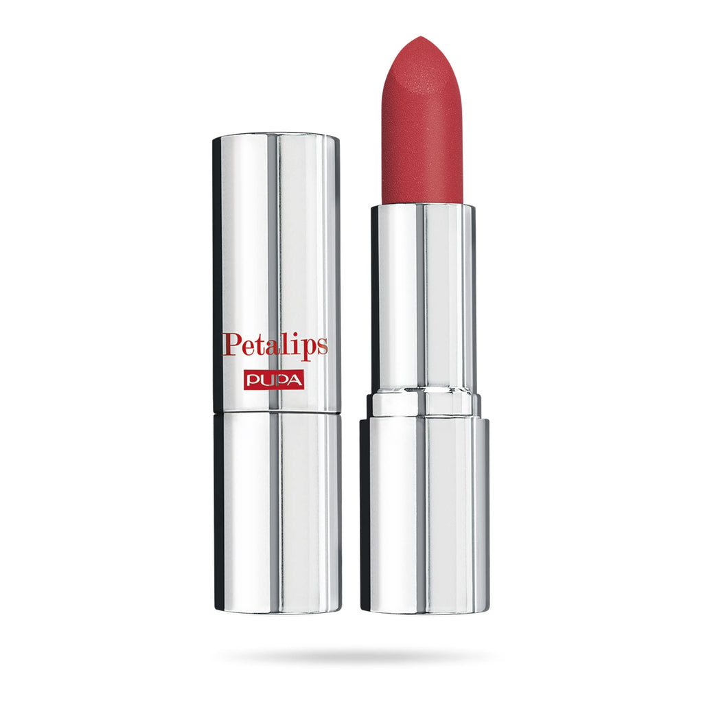 PUPA Milano Petalips Soft Matt Lipstick - Lightweight And Imperceptible - Provides Color With Buildable Intensity - Combines Comfort Of A Balm With A Matte Finish - 015 Dahlia Petal - 0.123 Oz