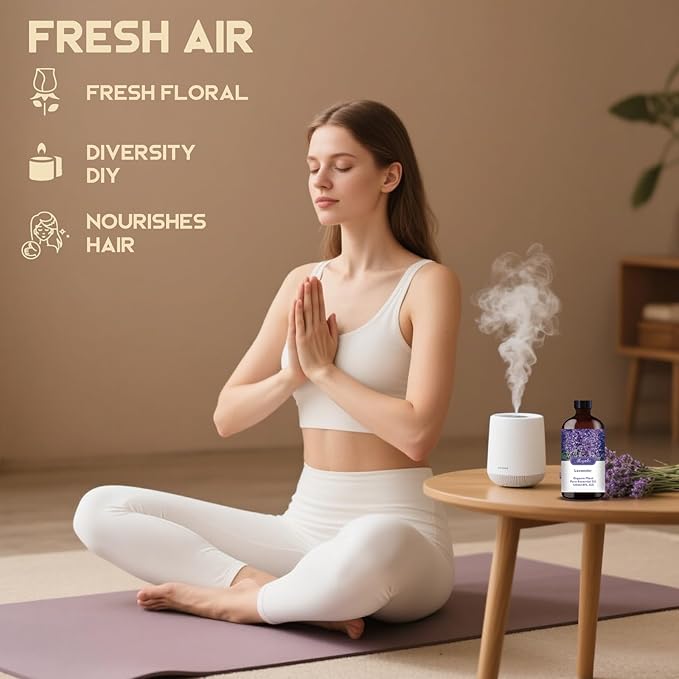 MLYNKL Lavender Essential Oil,Lavender Oil for Massage Home,4 fl oz