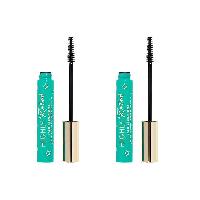 Milani Highly Rated Tubing Mascara for Length, No smudge, Black 2-Pack