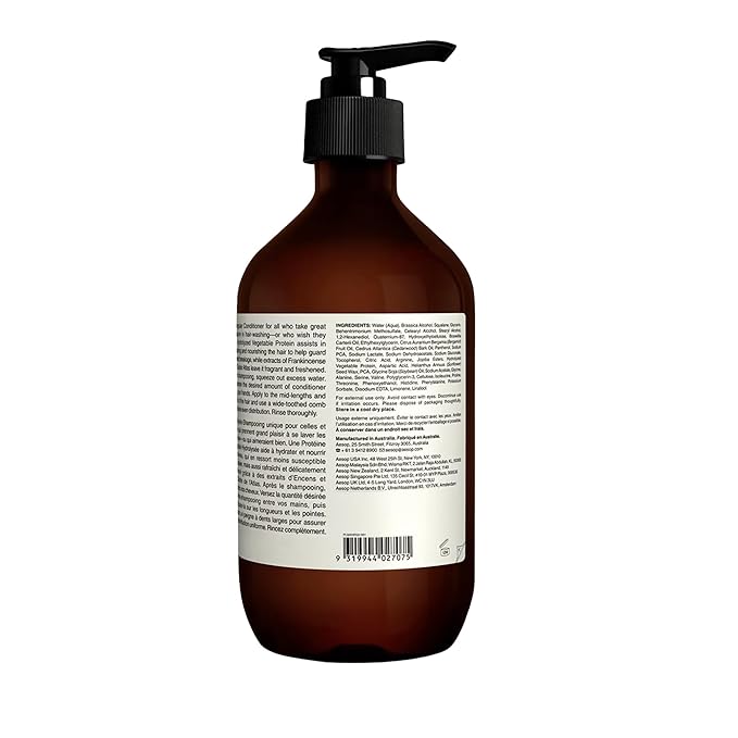 Aesop Shampoo and Conditioner Set for All Hair Types | Purifying & Hydrating Hair Care Duo with Bergamot Rind, Frankincense & Cedar Atlas | Gentle & Color-Safe | 16.9 oz (Set of 2)