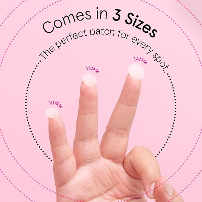 grace & stella Award Winning Multi-Size Pimple Patches for Face