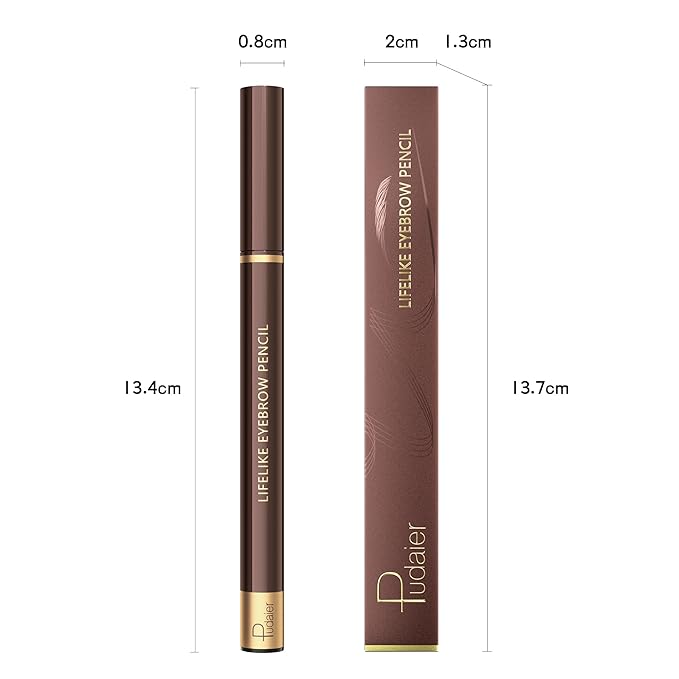 Espoce 2 Pack Eyebrow Pen, Waterproof Microblading Eyebrow Pencil, 4 Tip Precise Eye Brow Makeup Pen for Women to Effortlessly Create Hair Like Natural Brows, Non Dry Out and Last All Day (Blonde)