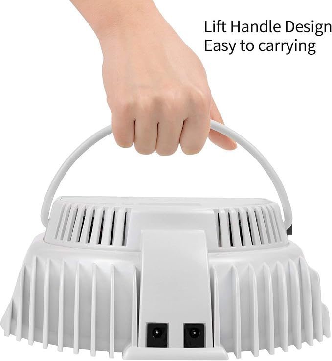 MINI LOP 64W Rechargeable Pro LED Gel Nail UV Light UV LED Nail Lamp Cordless Led Light for Nails(White)