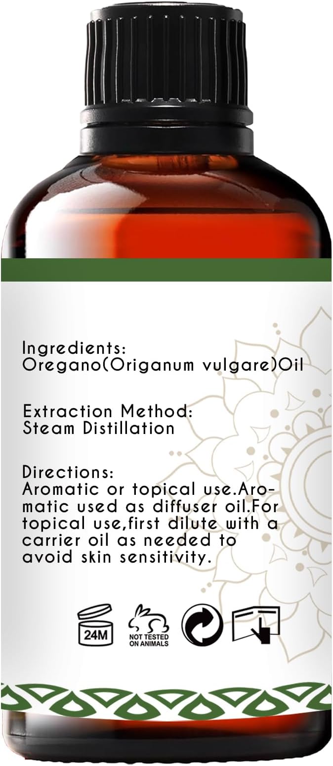 LOTUSJOY Oregano Essential Oil for Aromatherapy, Household, 1 Oz