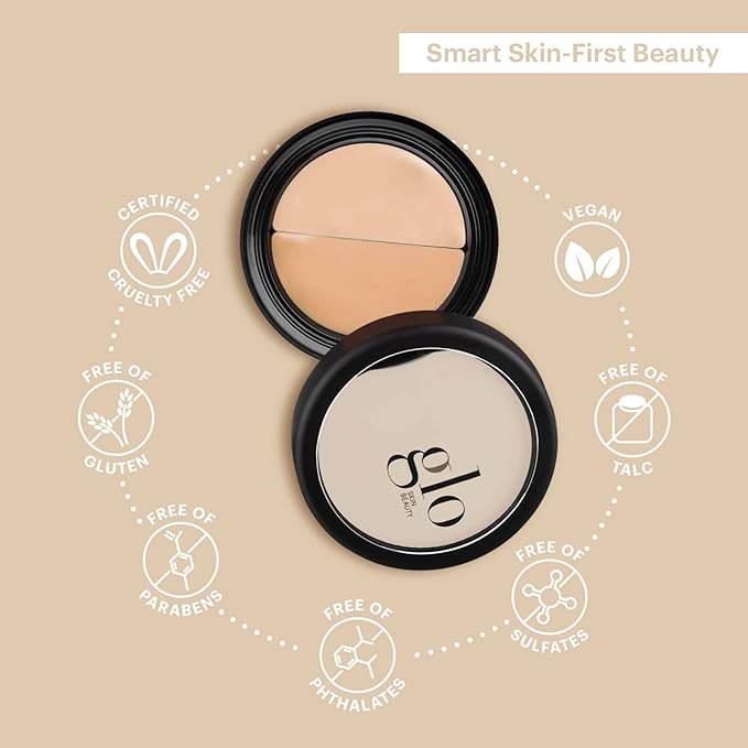 Glo Skin Beauty Dual Shade Under Eye Concealer, Color Correcting, Golden
