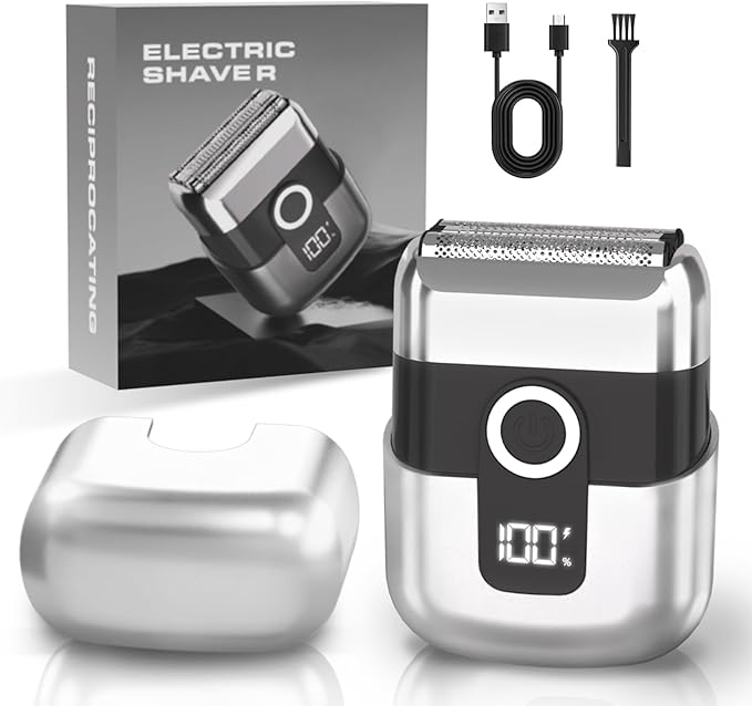 LYRSLF Foil Shavers for Men, Mini Electric Razor for Face