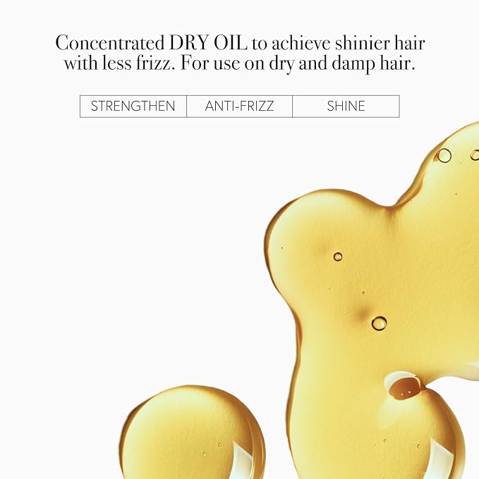 MONCHO MORENO Shine On Me - Anti-Frizz Hair Oil with Argan Oil & Vitamin E, Nourishing and Repairing Serum for Dry, Damaged & Frizzy Hair, Adds Softness and Shine (1.7 Fl Oz)