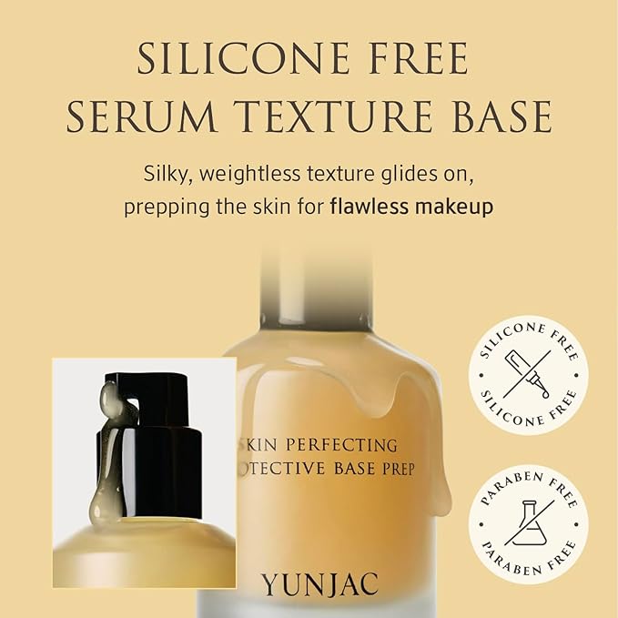 YUNJAC Skin Perfecting Protective Base Prep, 0.84 fl oz, Makeup Primer