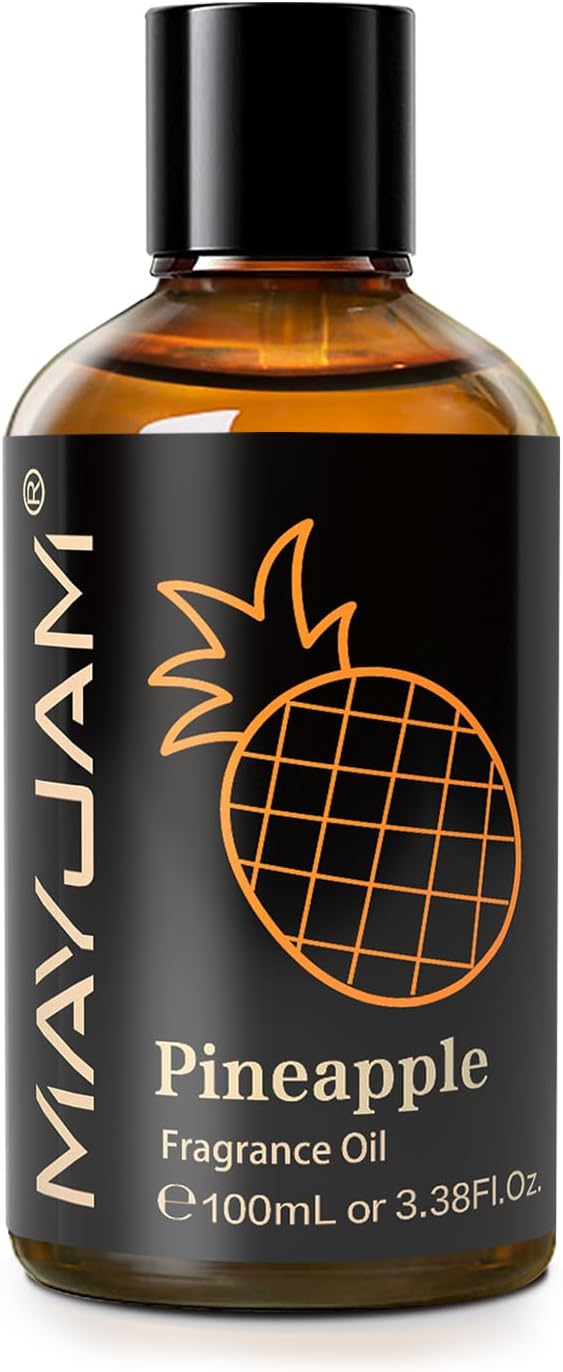 MAYJAM Pineapple Fragrance Oil for Diffusers for Home, 3.38FL.OZ