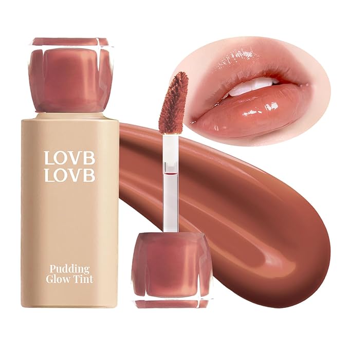 LOVB LOVB Pudding Glow Korean Lip Stain 0.14 oz. 06 COCO HAZEL