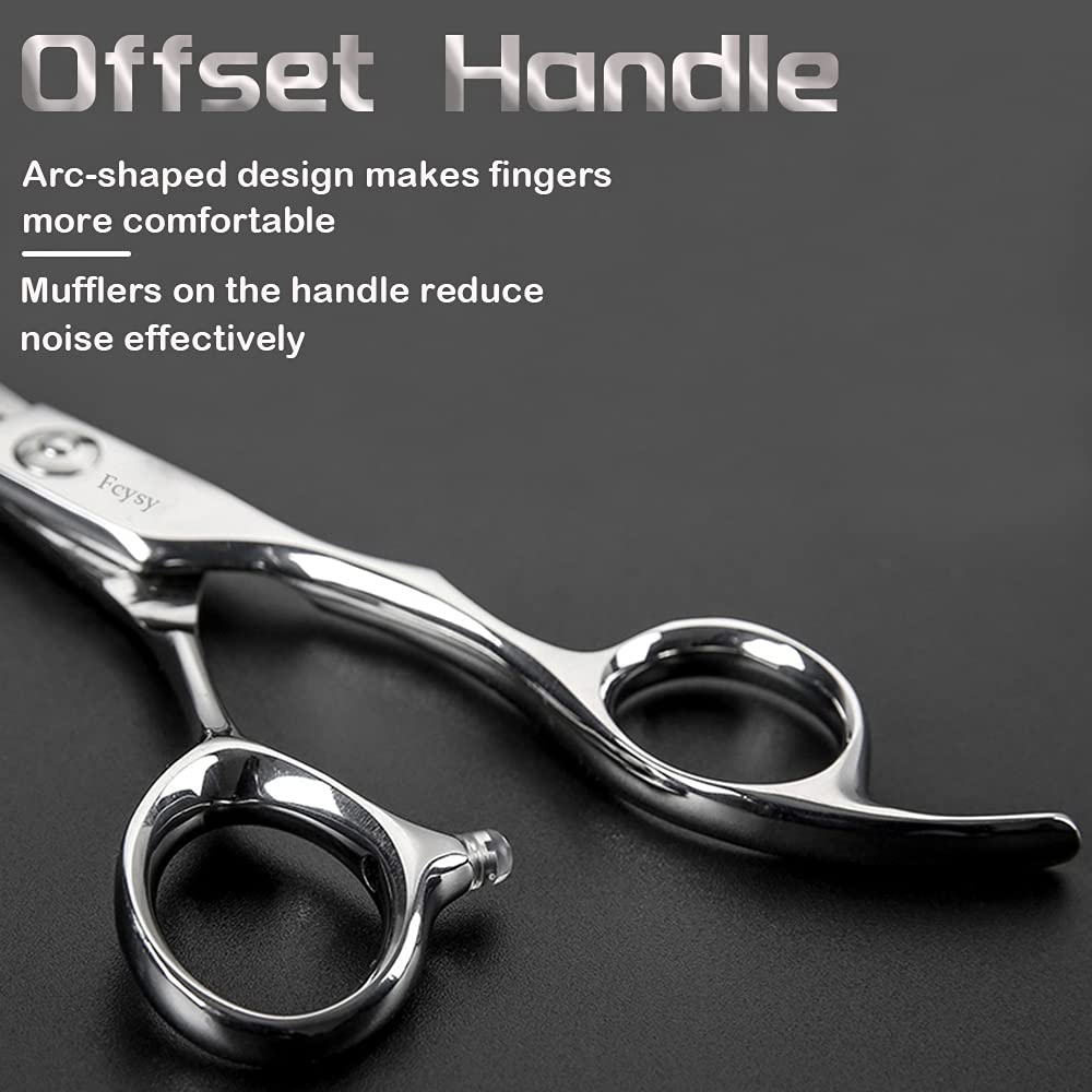 Thinning Shears for Hair Cutting, Fcysy Professional 6 In Seamless Hair Thinning Scissors, Barber Texturizing Shears Blending Scissors for Trimming Hair with 10–15% Thinning Rate