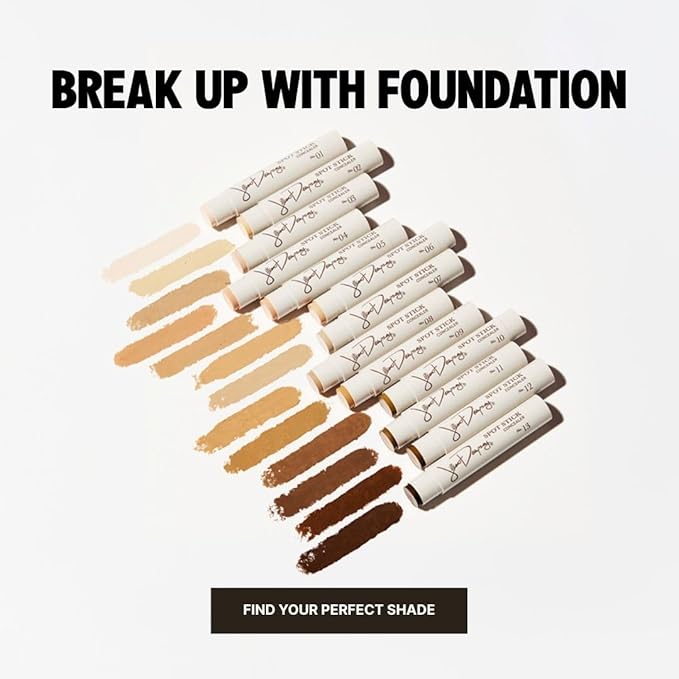 Jillian Dempsey Spot Stick Matte Concealer, No. 06 Light-Medium, Yellow