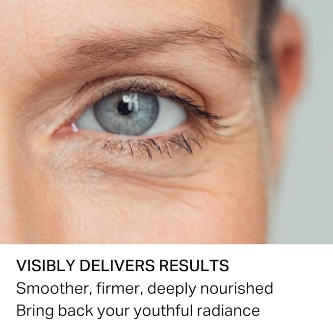 Y'OUR Retinol Collagen Peptide Repair Eye Cream | Firms, Brightens & Depuffs | Cucumber + 3 Collagen-Boosting Peptides + Hyaluronic Acid | For Dark Circles, Fine Lines & Crow's Feet