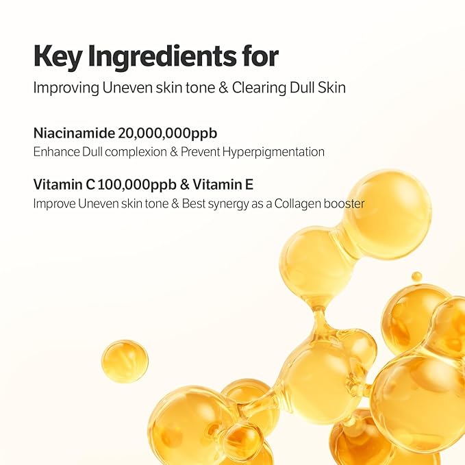 SUNGBOON EDITOR Deep Collagen Niacin-Vita C Overnight Mask, Brightening & Wrinkle Care Mask, 2,160,000PPB Collagen + Niacinamide + Vita C, Korean Skincare, 4ea, Gifts for Women