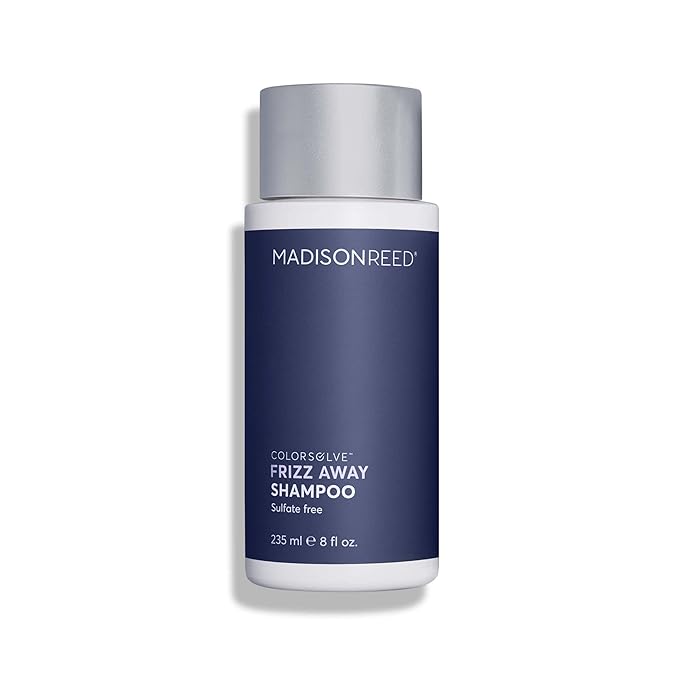 Madison Reed ColorSolve Frizz Away Shampoo – Sulfate-Free Anti-Frizz Shampoo for Curly, Wavy & Coily Color-Treated Hair, Controls Humidity & Smooths Frizz, 8 Fl Oz