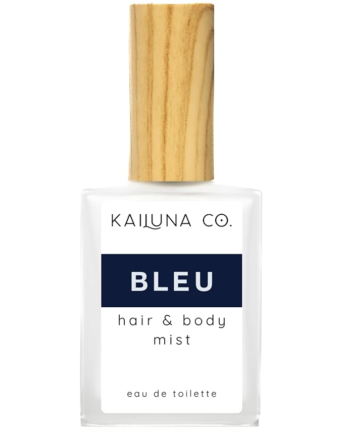 Kailuna Co. Bleu for Men Non-Toxic Hair & Body Mist, 0.5 Fl Oz