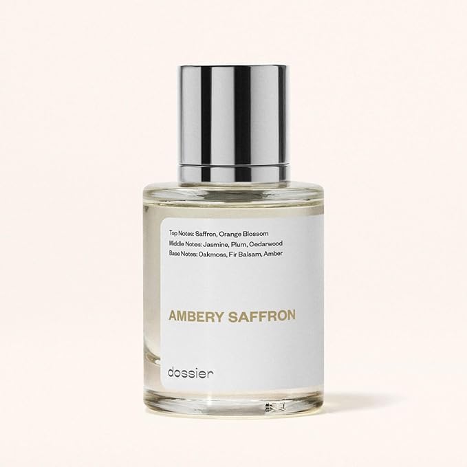 Dossier - Ambery Saffron - Inspired by Baccarat Rouge 540 - Unisex EDP