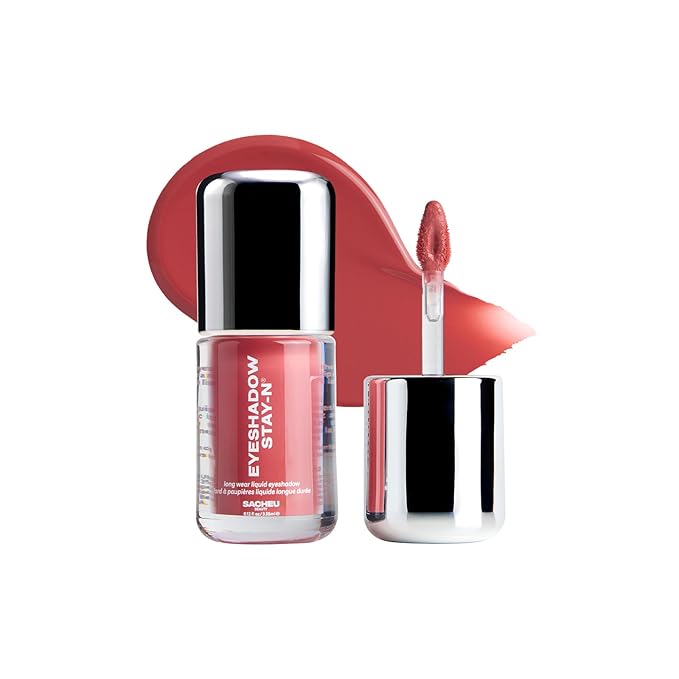 Sacheu Liquid Eyeshadow STAY-N, Buildable & Blendable, Girly POP