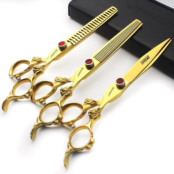 AXEMOORE 6/7/8/9-inch Scissors Professional Haircut(7 inch-3pc)