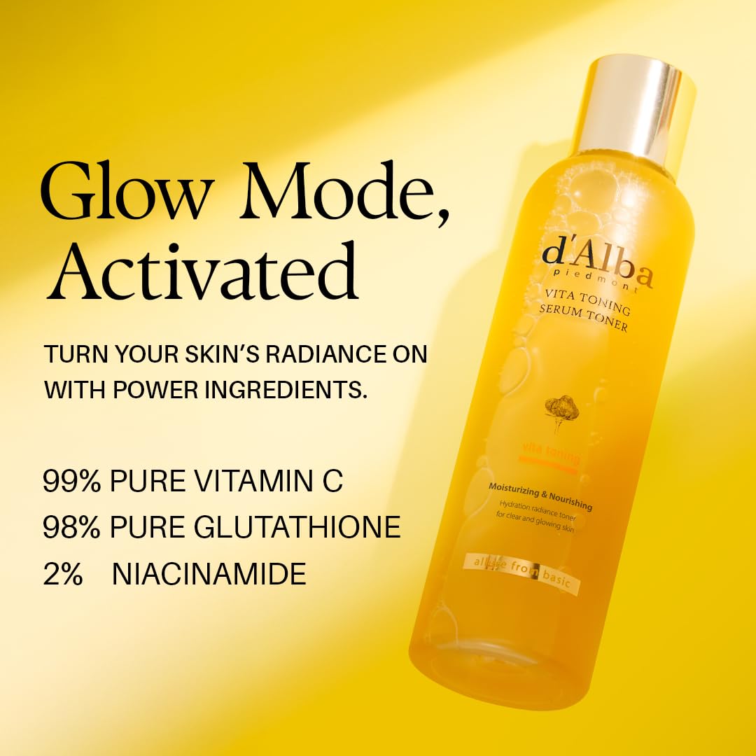 d'alba Piedmont White Truffle Vita Toning Serum Toner (6.08 fl. oz)