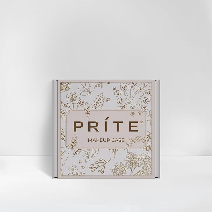Prite Clear Makeup Bag Small Travel Cosmetic Case Toiletry Bag for Women