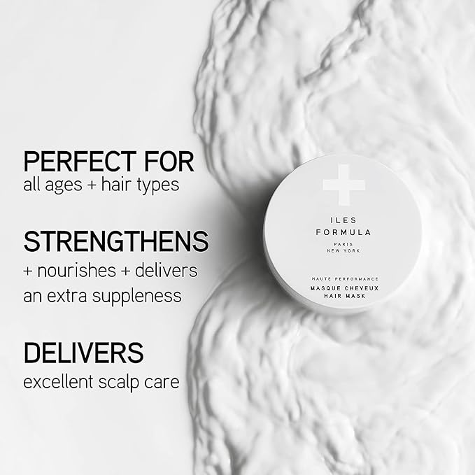 ILES FORMULA Hair Repair Mask, Deep Conditioning Treatment for Damaged Hair