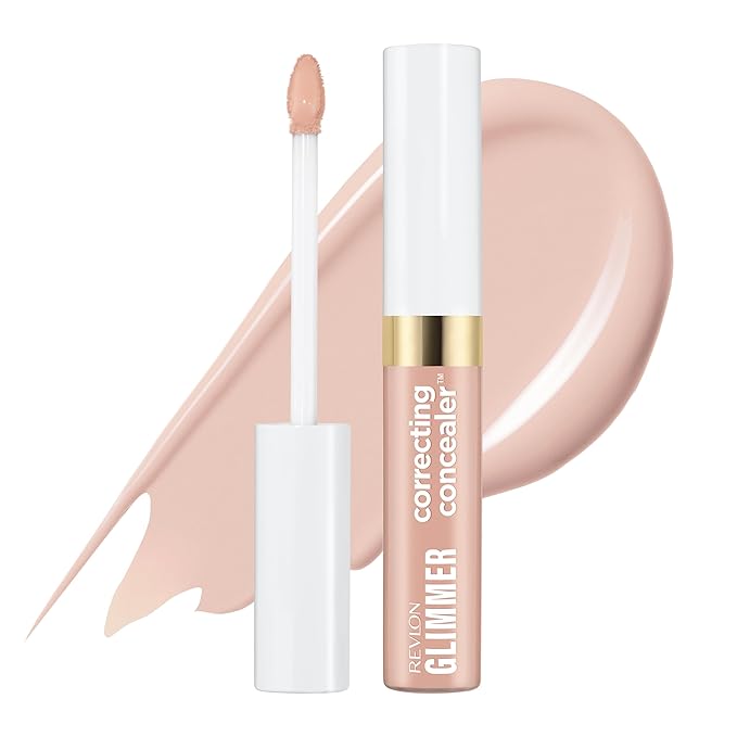Revlon Glimmer Color Correcting Concealer, 105 Pink, 0.3 fl oz