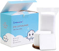 Cottonessence Eye Cotton Pads (160-Count) - 100% Pure Cotton, Lint-Free, Soft-Edged Design, Extra Large, Suitable for Eyes, Apply Toner, Remove Makeup, Spot Cleanse, Remove Nail Polish