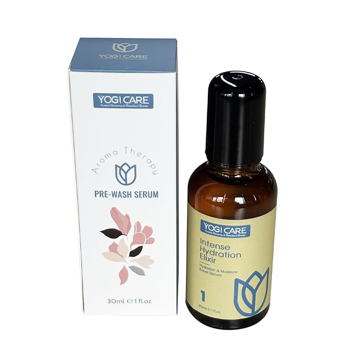 YOGI CARE Aroma Therapy Pre-Wash Hair Oil Serum 30ml / 1 Fl.oz (Hydration & Moisture)