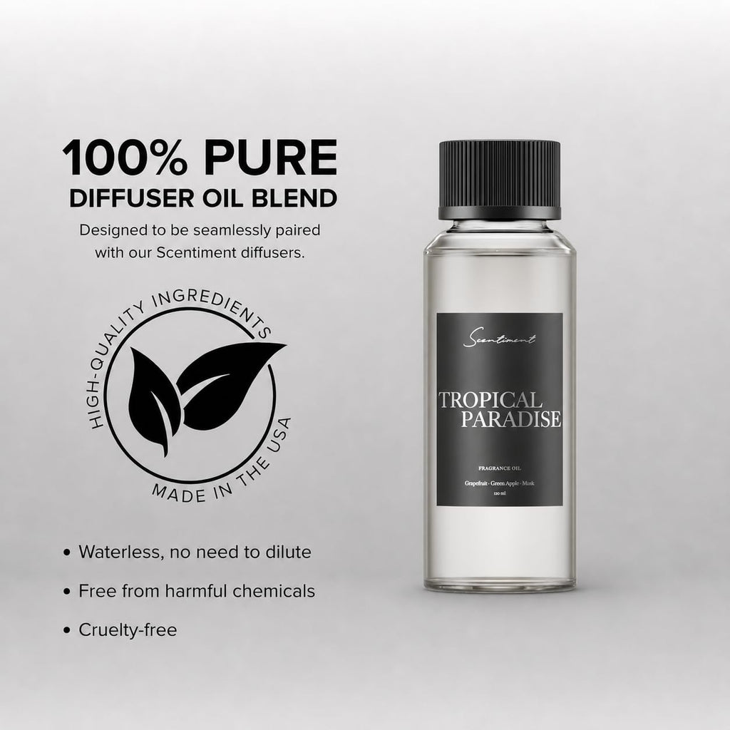 Scentiment Tropical Paradise Diffuser Oil - 4.06 fl oz Refill