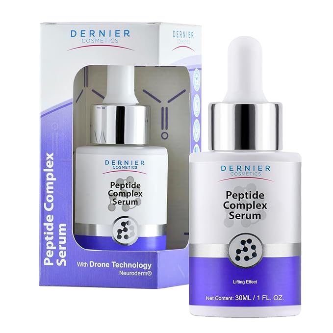 Dernier Peptide Face Serum, Collagen & Hyaluronic Acid, Firming Care