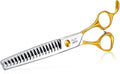 JASON Dog Grooming Chunker Scissors - 7" Blending Thinning Shears Trimming