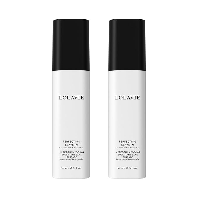 LolaVie Perfecting Leave-In Conditioner - 5.0 oz, 2 Pack - 72-Hr Frizz Control