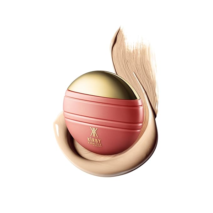Kirby Kosmetics Konfident Glow Skin Tint – Ivory Inspiration Hydrating Oil-Free Glass-Skin Foundation, Buildable Light-to-Medium Coverage, 30 ml – Inclusive Clean Makeup for Radiant Confidence