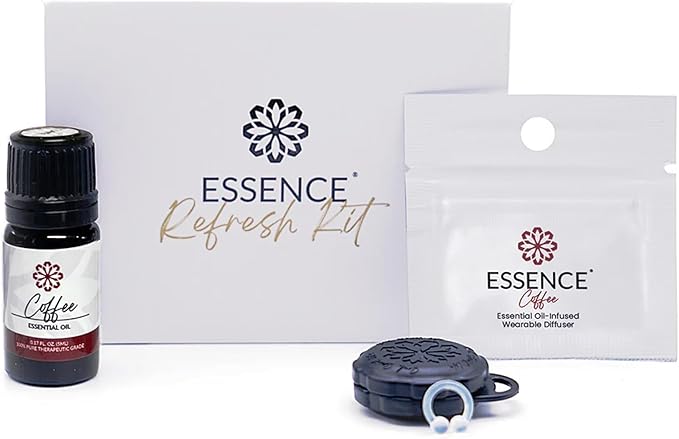 Essence Wearable Aromatherapy Nasal Diffuser – Coffee Essential Oil