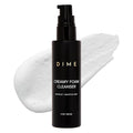 DIME Beauty Creamy Foam Cleanser - Gentle Foaming Face Wash with Salicylic Acid & Glycolic Acid, AHA BHA Daily Acne Cleanser for Oily & Acne-Prone Skin, 4 oz / 120 ml