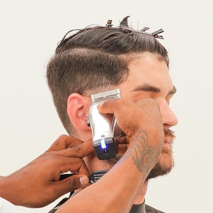 Andis 12660 Professional Master Corded/Cordless Hair Clipper, Adjustable