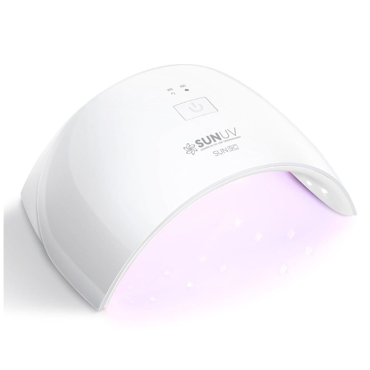 SUNUV UV LED Nail Lamp, UV Light for Gel Nail Polish Dryer SUN9C Pink