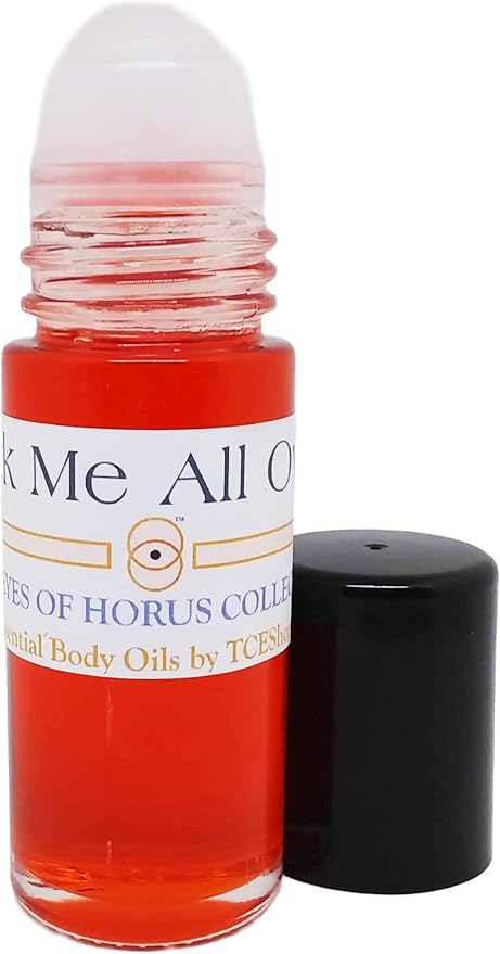 TCEShop Lick Me All Over Scented Body Oil Fragrance [Roll-On - Red - 1/3 oz.] - ID#6392