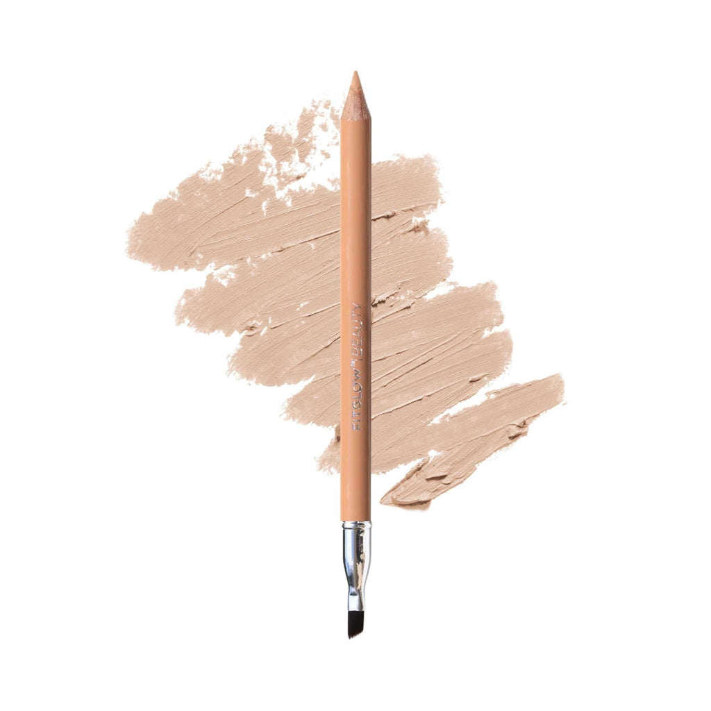 FITGLOW Beauty Vegan Eyeliner Pencil, Brightening Beige, 1.1g