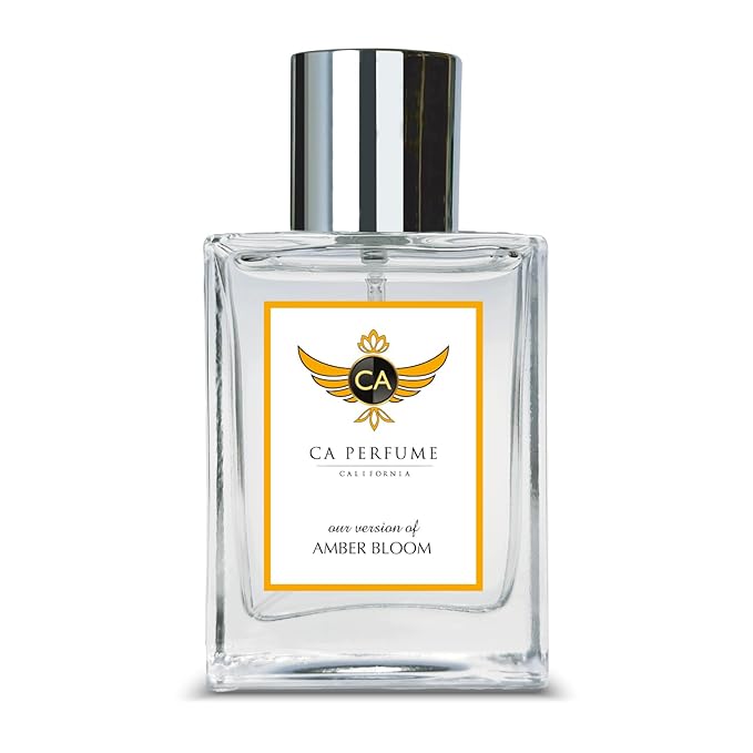 CA Perfume Originals Amber Bloom for Women and Men Long Lasting Unisex Fragrance Eau De Parfum 1.7 Fl Oz 50ml
