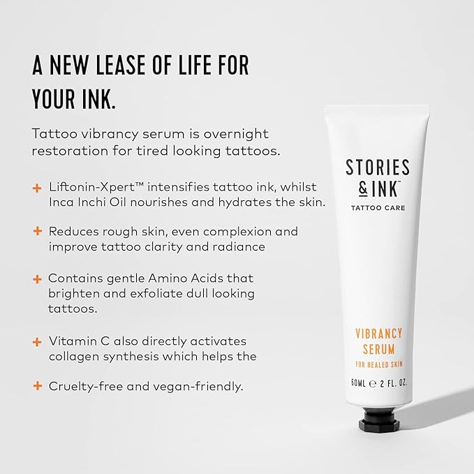 Stories & Ink Tattoo Care Preservation Pack | 3 Piece Anti-Fade Routine