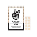 PEACE OUT Acne Healing Dots Hydrocolloid Pimple Patches (20 count)