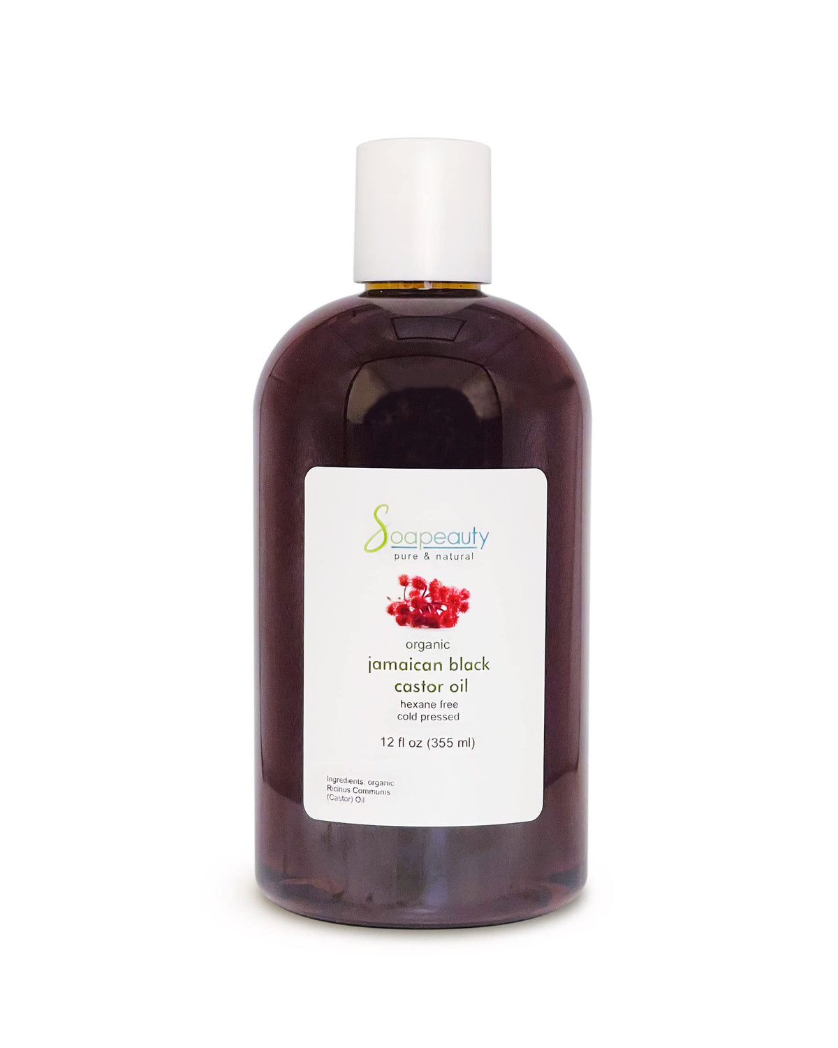 Soapeauty Jamaican Black Castor Oil 100% Pure Natural for Skin Hair 8 oz