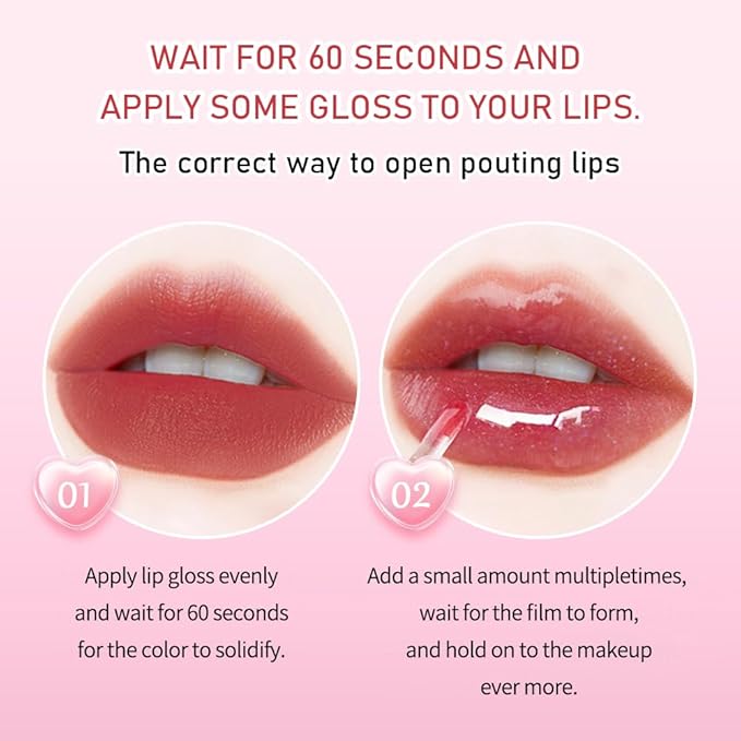 Hxssll Dual-Ended Lip Stain & Lip Oil – 2-in-1 Matte Color and Hydrating Gloss, Long-Lasting Non-Sticky Lip Tint, Nourishing Moisture & Glassy Shine for Day-to-Night Looks 02#