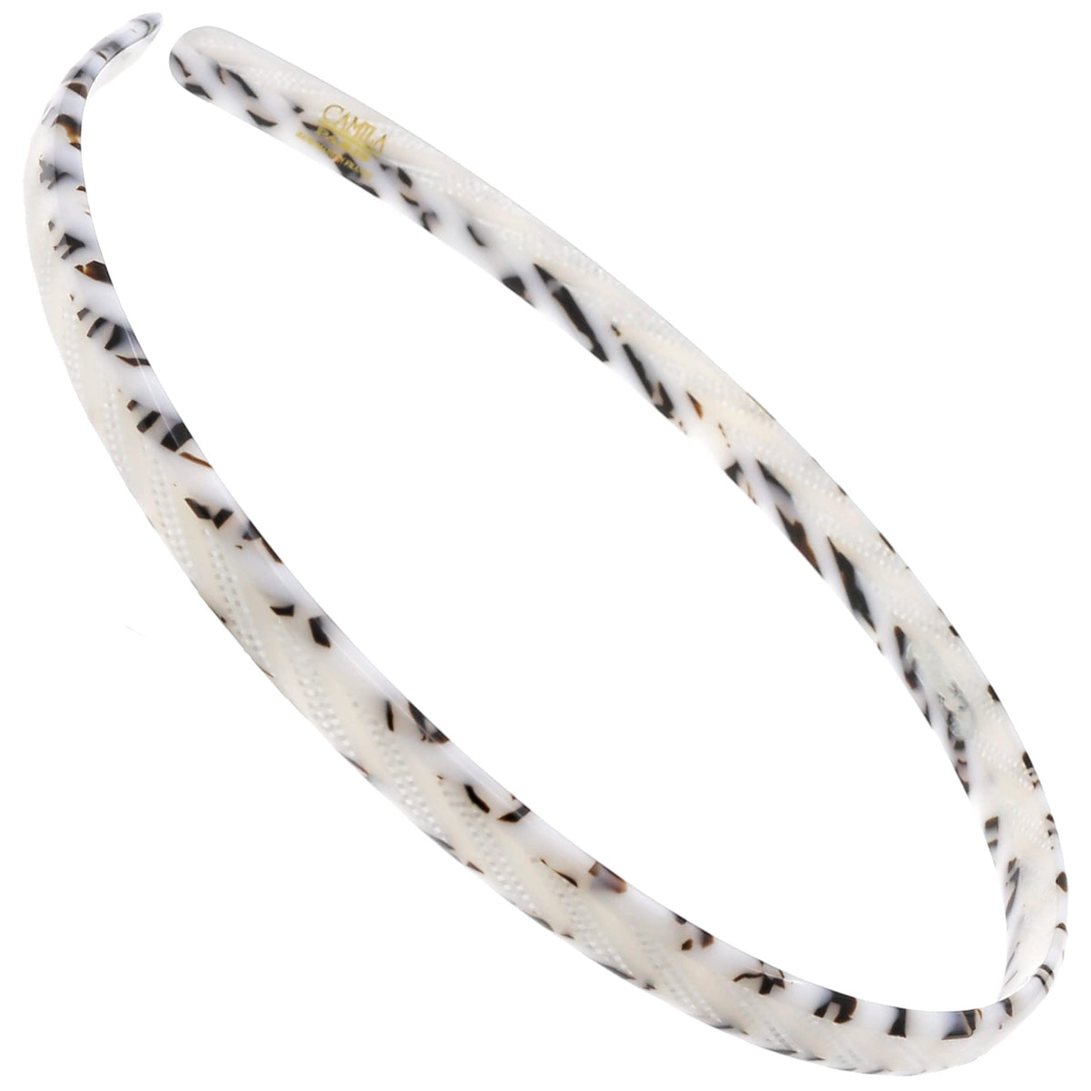 Camila Paris CP3469 French Headband for Women, Handmade Tokyo, Strong Hold Grip Women's Hair Band, Ligth and Very Flexible, No Slip Durable Styling Girls Hair Accessories, Made in France