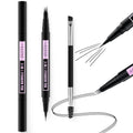LAVONE 2-in-1 Waterproof Eyebrow Pencil, 3 Tip Microblading Pen, Blonde