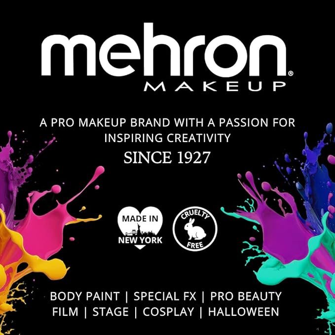 Mehron Makeup CreamBlend Stick | Face Paint, Body Paint, & Foundation Cream Makeup | Body Paint Stick Perfect for Halloween .75 oz (21 g) (Medium 3)