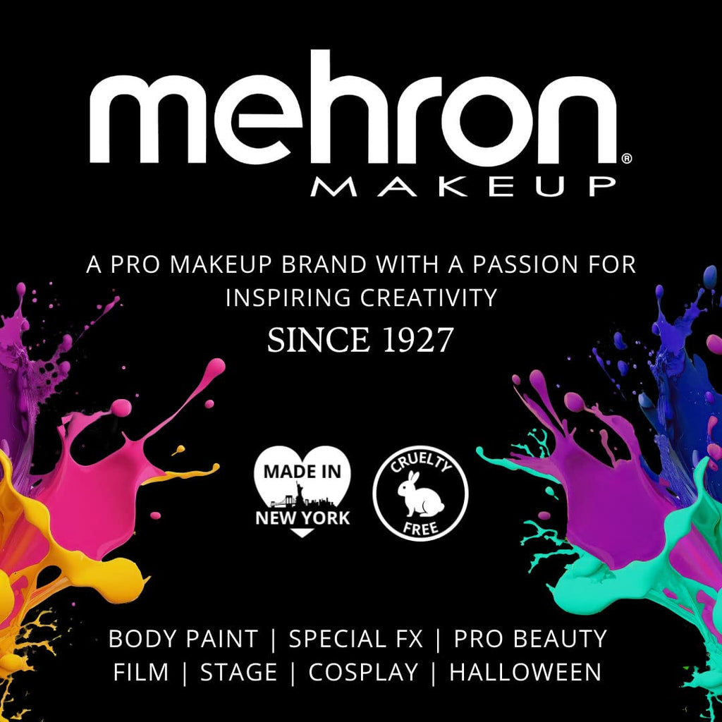 Mehron CreamBlend Stick | Face & Body Paint - Foundation Cream Makeup - Halloween Perfect -.75 oz (21 g) (Dark 2)